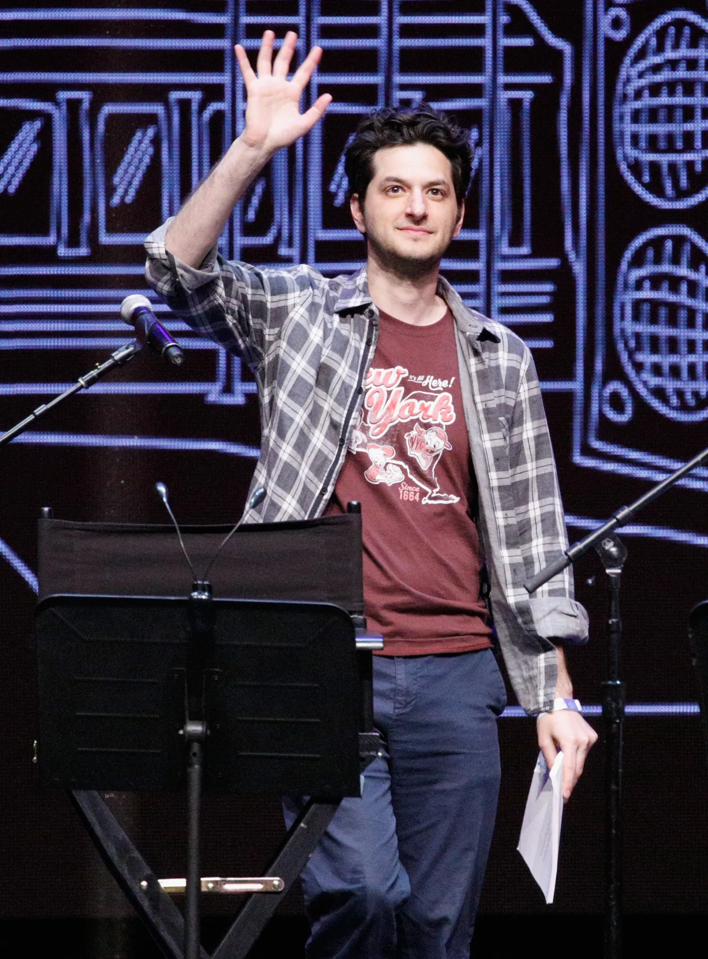 Ben Schwartz on stage